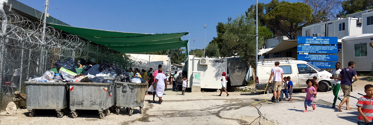 EU-Hotspot auf Lesbos