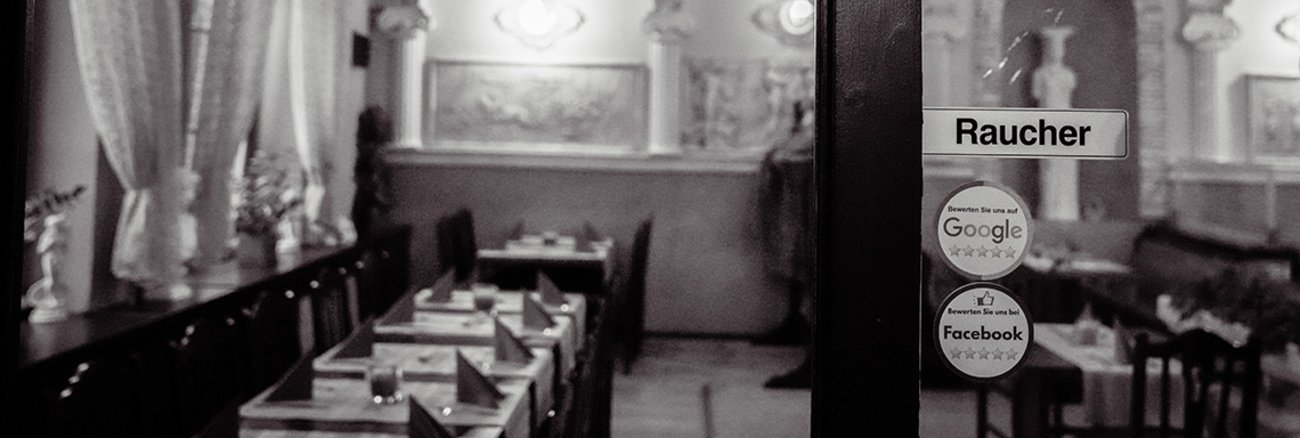 Gastwirtschaft "Athen" mit großem Raucherbereich