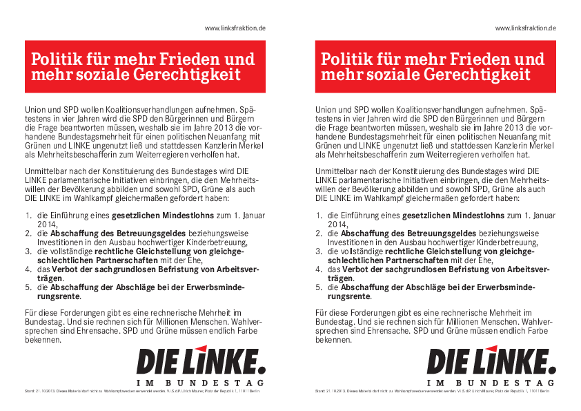 20131021 a5 fuenf erste initiativen