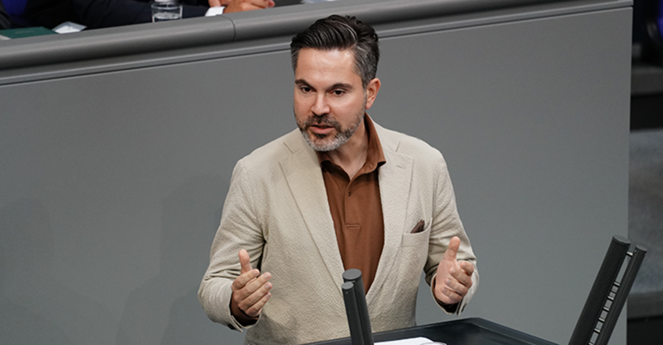 Fabio De Masi im Plenum