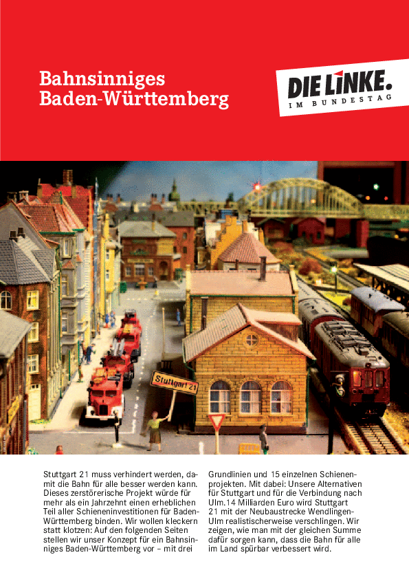 Bahnsinniges bawue linke 2011