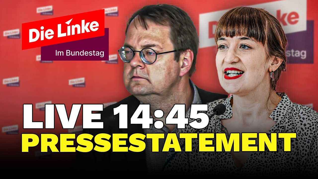 Pressekonferenz DIE LINKE im Bundestag | 14:45 Uhr am 24. November