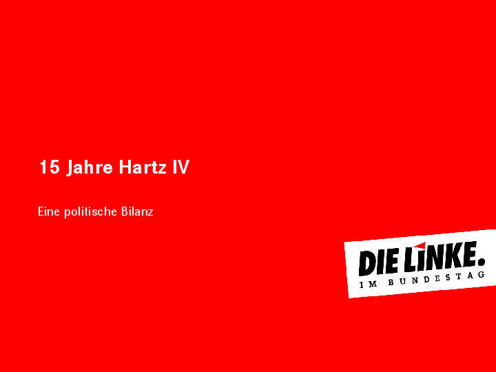 Praesentation 15 jahre hartz iv