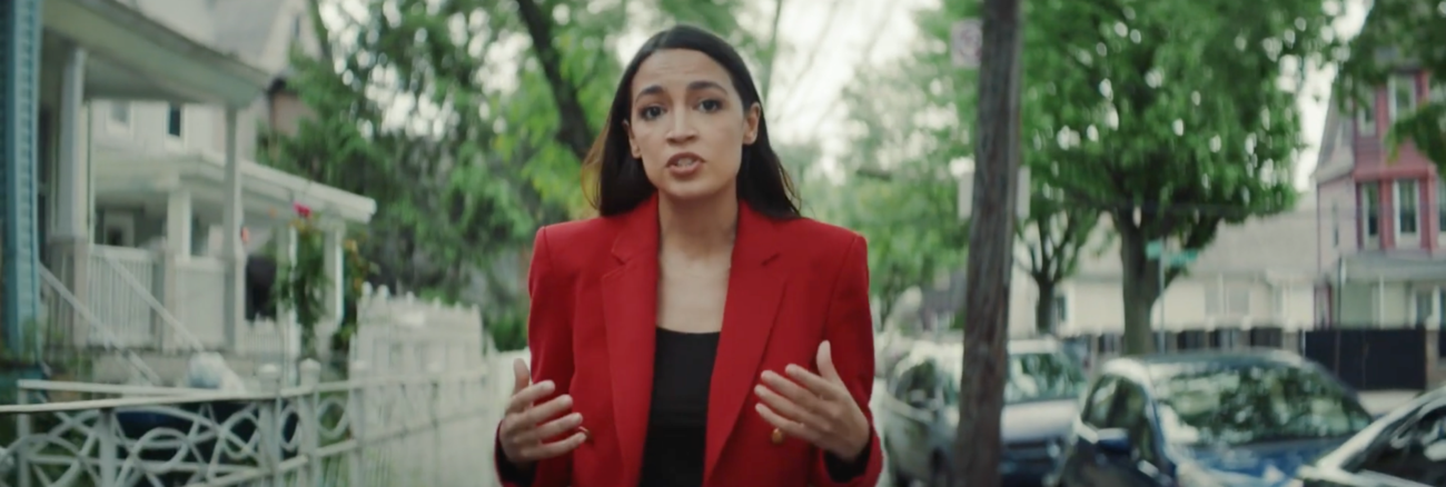 Die demokratische US-Kongressabgeordnete Alexandria Ocasio-Cortez
