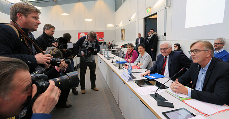 Frank-Walter Steinmeier zu Gast in der Fraktion