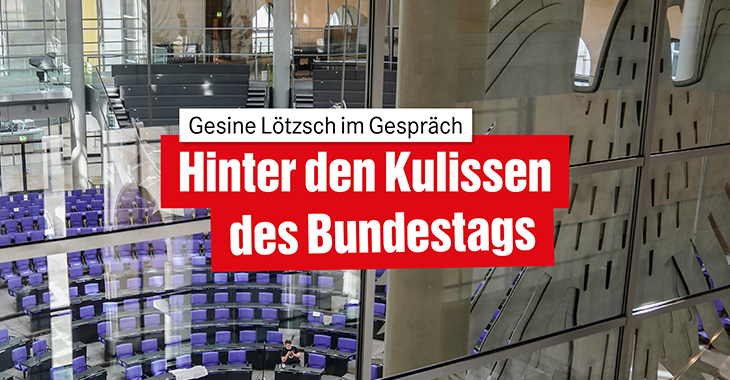 Hinter den Kulissen des Bundestags
