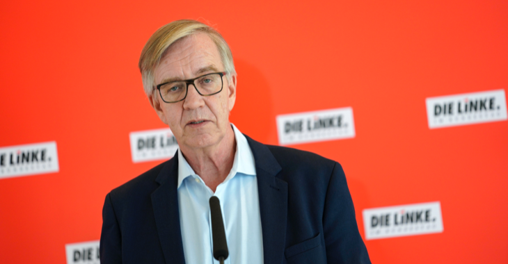Pressestatement mit Dietmar Bartsch Pressestatement mit Dietmar Bartsch