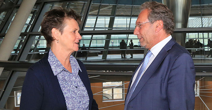 Sabine Zimmermann und Klaus Ernst Sabine Zimmermann und Klaus Ernst