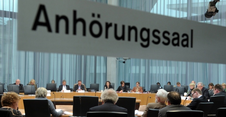 Anhörungssaal des Bundestages © DBT/Lichtblick/Achim Melde Anhörungssaal des Bundestages © DBT/Lichtblick/Achim Melde