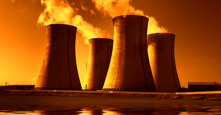 Kernkraftwerk in Dukovany, Tschechien
