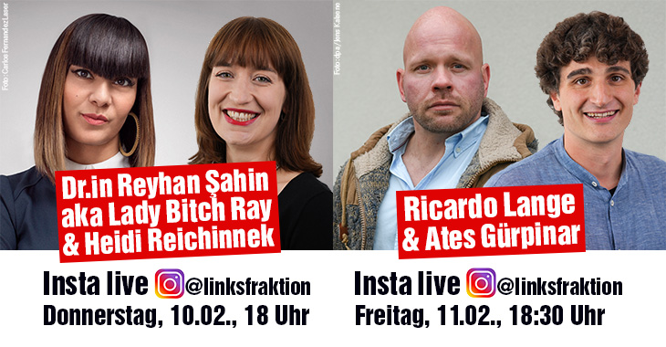 Lady Bitch Ray und Ricardo Lange live auf Instagram Lady Bitch Ray und Ricardo Lange live auf Instagram
