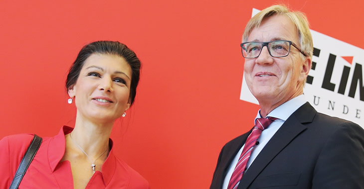 Sahra Wagenknecht und Dietmar Bartsch Sahra Wagenknecht und Dietmar Bartsch © dpa