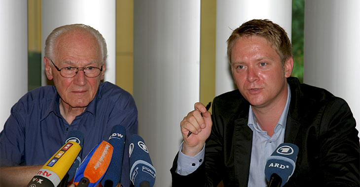 Ludwig Baumann und Jan Korte
