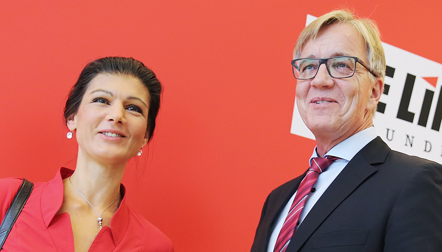 Sahra Wagenknecht und Dietmar Bartsch Sahra Wagenknecht und Dietmar Bartsch © dpa