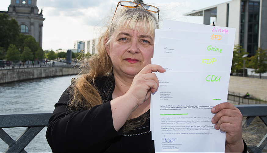 Die Krankenpflegerin Christine Knabe und ihr Brandbrief Die Krankenpflegerin Christine Knabe und ihr Brandbrief