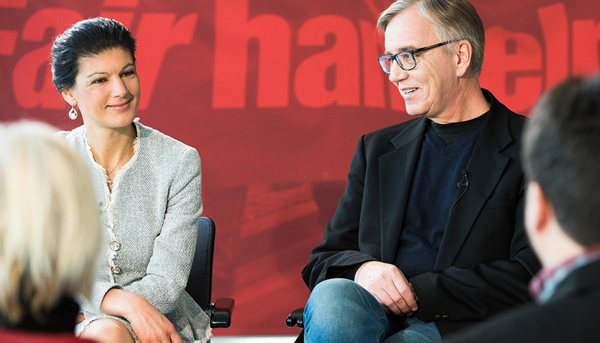 Sahra Wagenknecht und Dietmar Bartsch Sahra Wagenknecht und Dietmar Bartsch