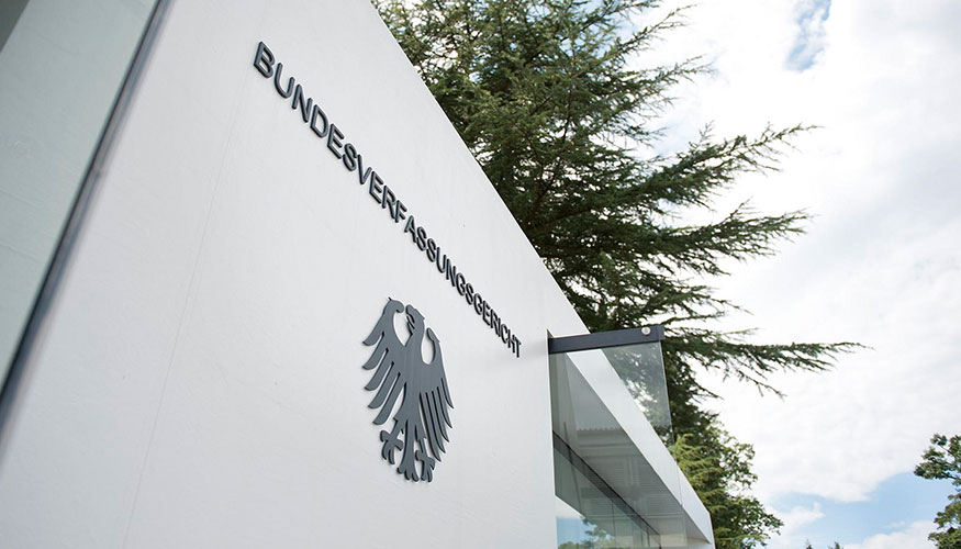 Bundesverfassungsgericht in Karlsruhe Bundesverfassungsgericht in Karlsruhe