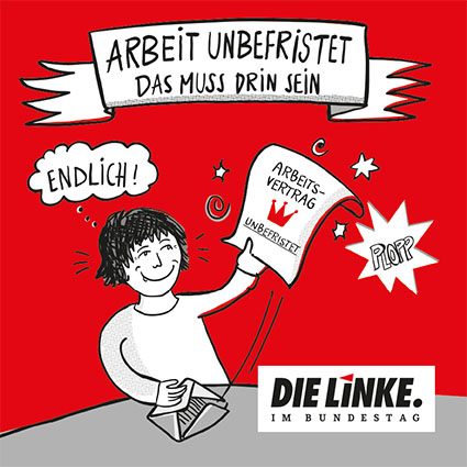 Cover Folder Arbeit unbefristet